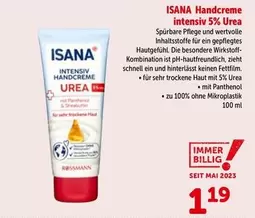 Handcreme intensiv 5% Urea