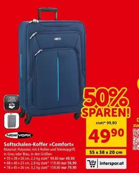 Softschalen-Koffer »Comfort«