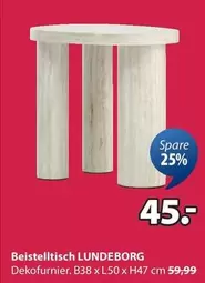 Beistelltisch LUNDEBORG