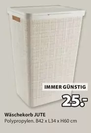 Wäschekorb JUTE