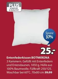 Entenfederkissen BOTNKRONA