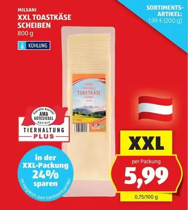 Ama - XXL TOASTKÄSE SCHEIBEN