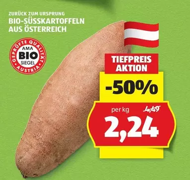 BIO-SÜSSKARTOFFELN