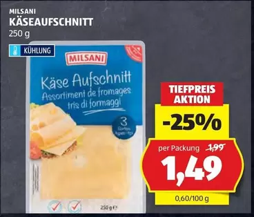 KÄSEAUFSCHNITT