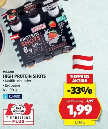 Free - HIGH PROTEIN SHOTS