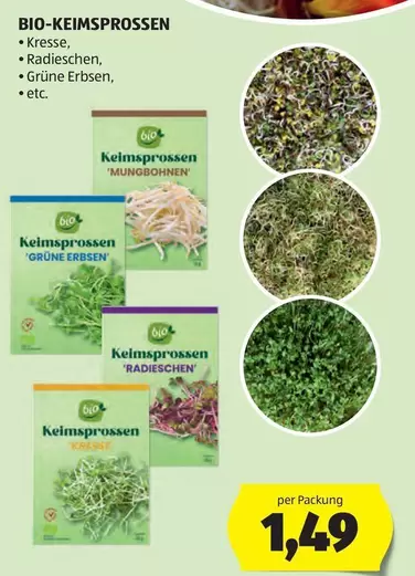 Bio - BIO-KEIMSPROSSEN