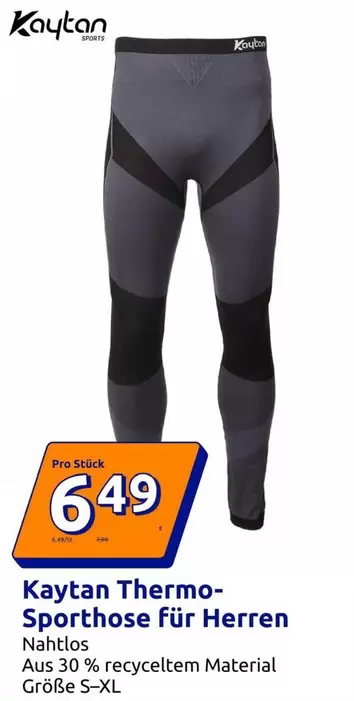 Thermo-Sporthose für Herren