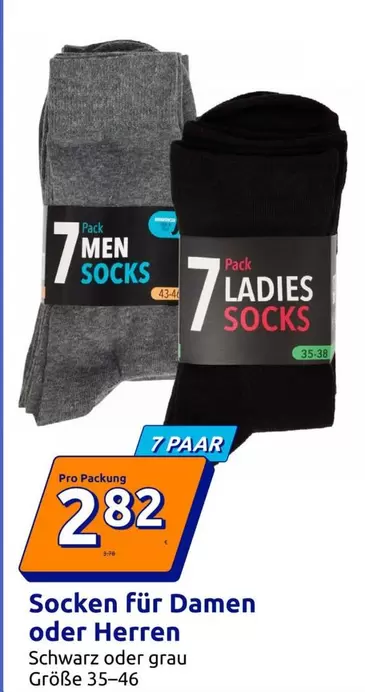 Schwarz - Socken für Damen oder Herren