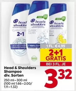 Shampoo div. Sorten