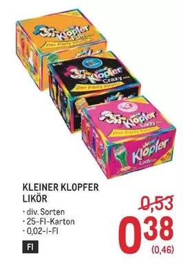 Party - KLEINER KLOPFER LIKÖR