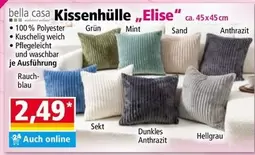 Kissenhülle „Elise"