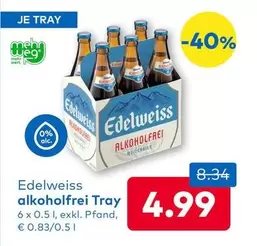 Edelweiss - alkoholfrei Tray