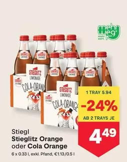 Stiegl - itz Orange oder Cola Orange