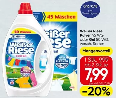Pulver 45 WG oder Gel 50 WG