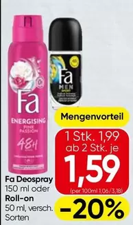 Pink - Deospray oder Roll-on