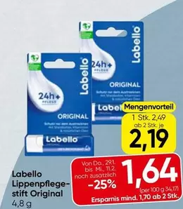 Lippenpflege- stift Original