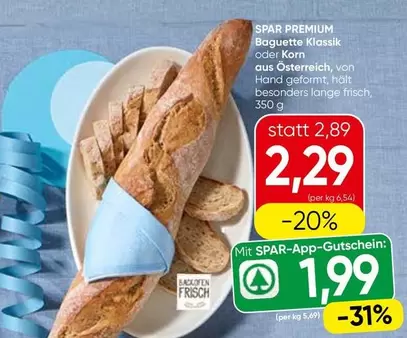 Baguette Klassik oder Korn