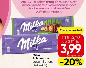 Milka - Schokolade