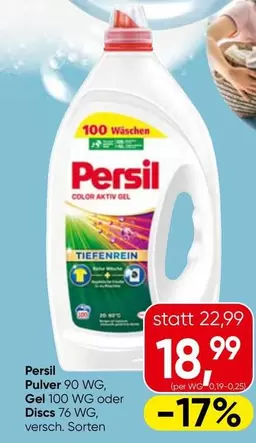 Pulver 90 WG, Gel 100 WG oder Discs 76 WG