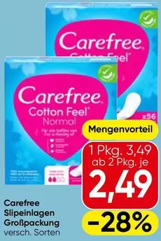 Feel - Slipeinlagen Großpackung