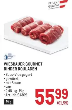 Gourmet - RINDER ROULADEN