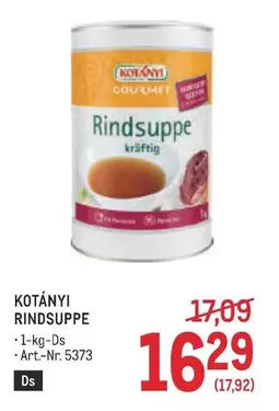 Gourmet - RINDSUPPE