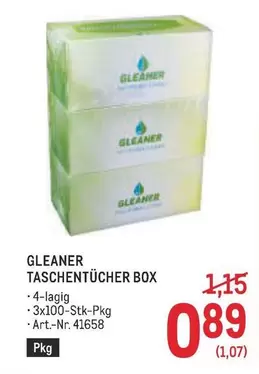 Box - TASCHENTÜCHER BOX