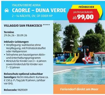 Hp - CAORLE - DUNA VERDE