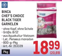 Tiger - CHEF'S CHOICE BLACK TIGER GARNELEN