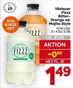 Orange - Fizzz Bitter-  od. Mojito Style