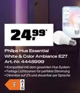 Philips - Hue Essential White & Color Ambiance E27