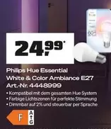 Philips - Hue Essential White & Color Ambiance E27