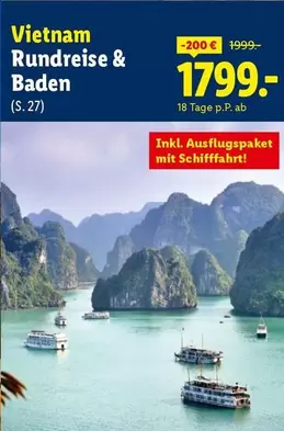 Baden - Vietnam Rundreise &