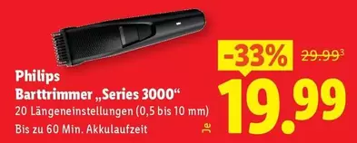 Philips - Barttrimmer „Series 3000"