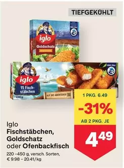Fischstäbchen, Goldschatz oder Ofenbackfisch