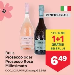 Prosecco oder Prosecco Rosé Millesimato