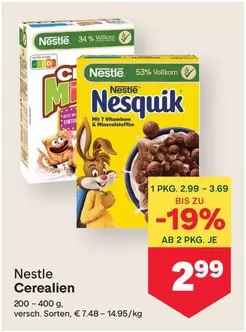 Nestlé - Cerealien