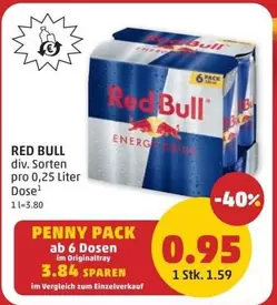 Red Bull - div. Sorten