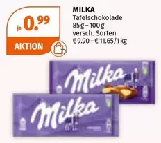 Milka - Tafelschokolade