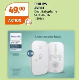 Philips - Dect Babyphone SCD 502/26