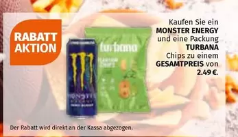Monster - MONSTER ENERGY und TURBANA Chips