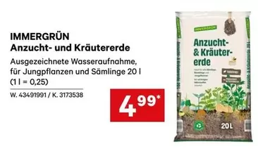 Anzucht- und Kräutererde