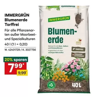 Blumenerde Torffrei