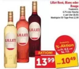 Lillet - Rosé, Blanc oder Rouge