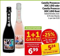 Prossecco DOC LIDO oder Prosecco DOC LIDO Rosé
