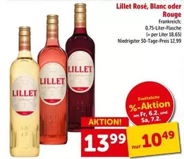 Lillet - Rosé, Blanc oder Rouge