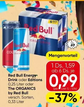 Red Bull - Energy Drink oder Editions