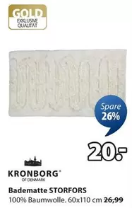 Gold - Badematte STORFORS