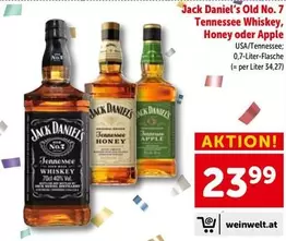 Jack Daniel'S - Old No. 7 Tennessee Whiskey, Honey oder Apple