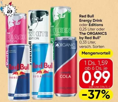Red Bull - Energy Drink oder Editions